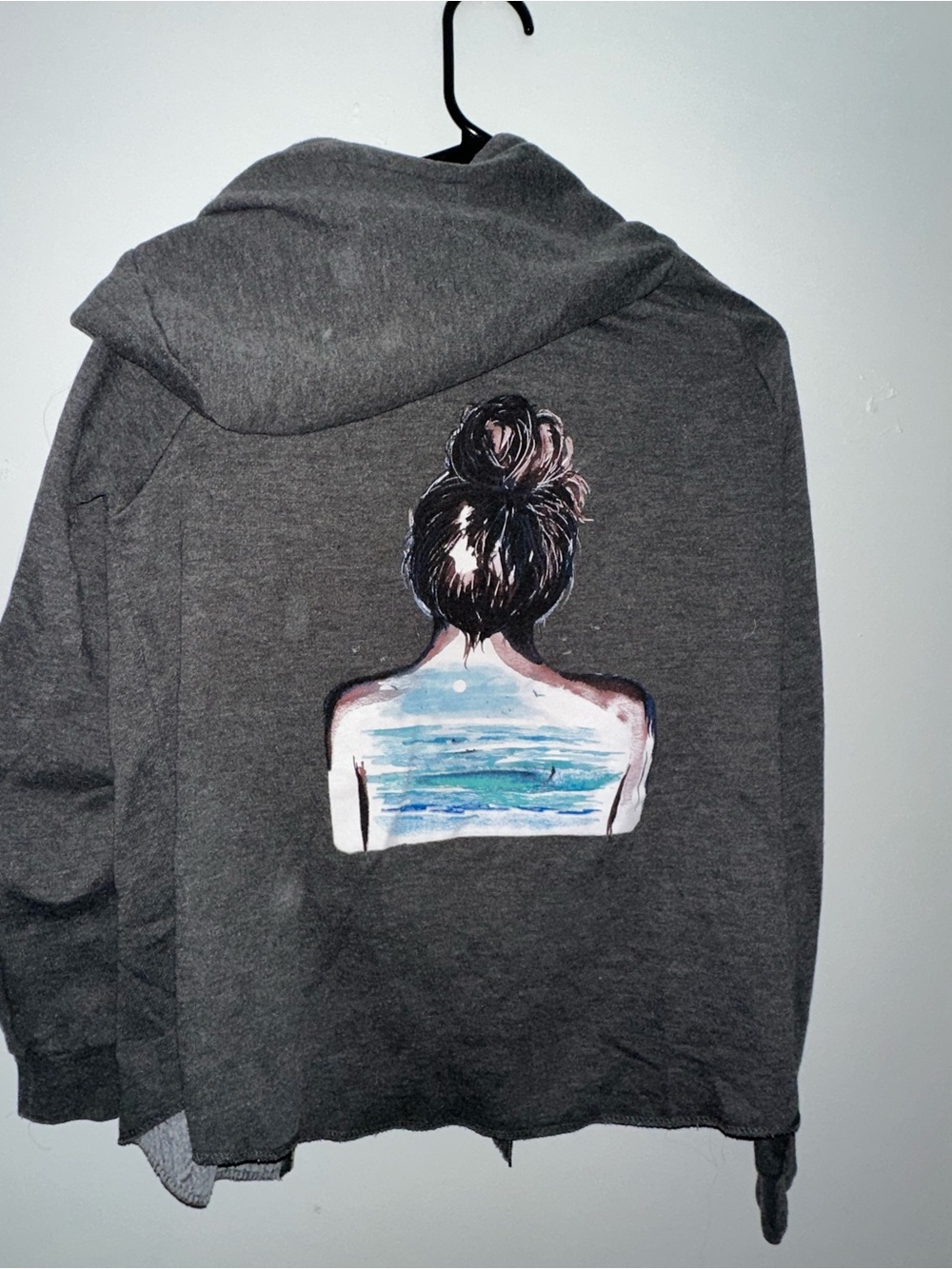 Cinnamon rainbows surf hoodie